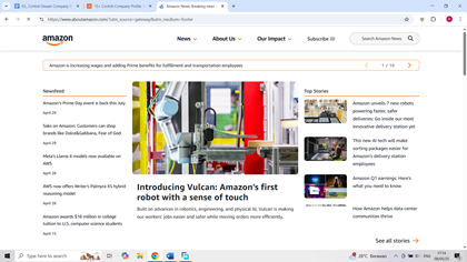 contoh compro amazon