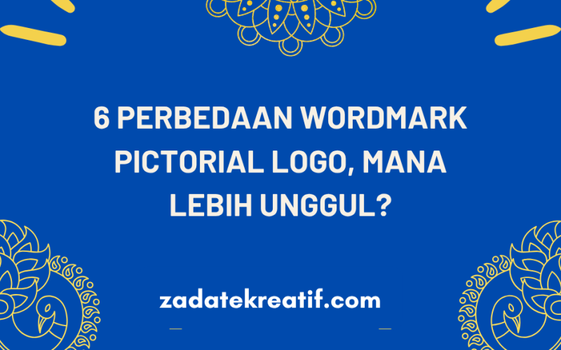 6 Perbedaan Wordmark Pictorial Logo, Mana Lebih Unggul